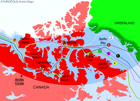Maps of the Northwest Passage